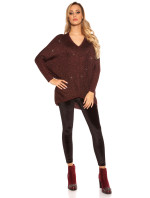 Trendy KouCla model 19588092 Oversize Glitter jumper - Style fashion