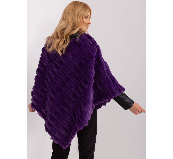 Poncho AT  ciemny fioletowy model 19367643 - FPrice