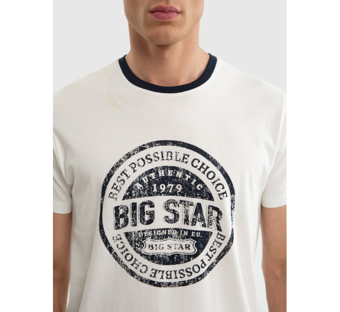 Tričko Big Star 152433 100 Off White