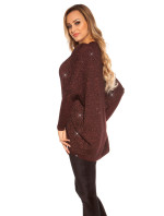 Trendy KouCla model 19588092 Oversize Glitter jumper - Style fashion