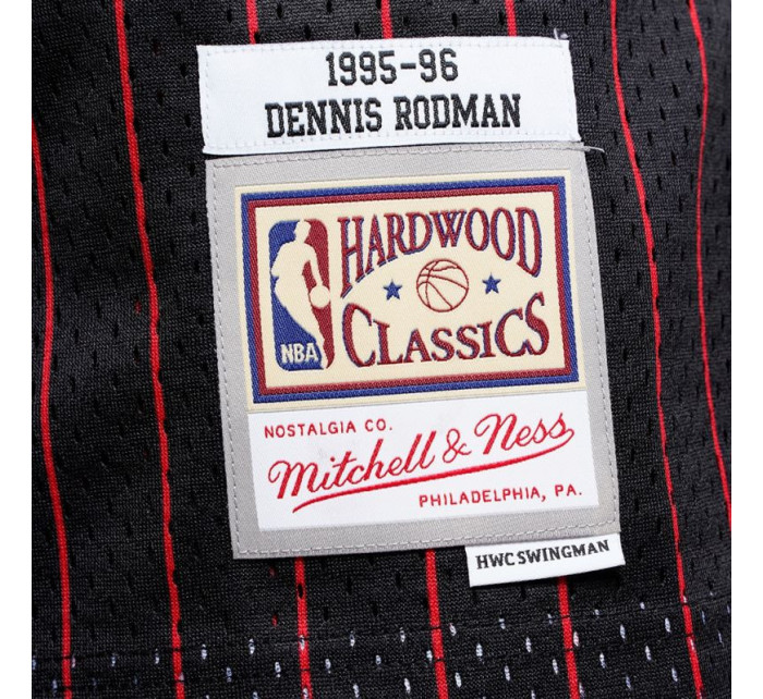 Mitchell & Ness Chicago Bulls NBA Swingman Alternate Jersey Bulls 95 Dennis Rodman M SMJYGS18150-CBUBLCK95DRD Pánské oblečení