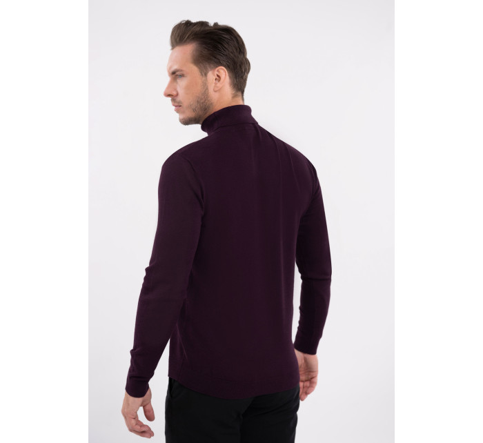 Sweater model 20675310 Burgundy Melange - Volcano