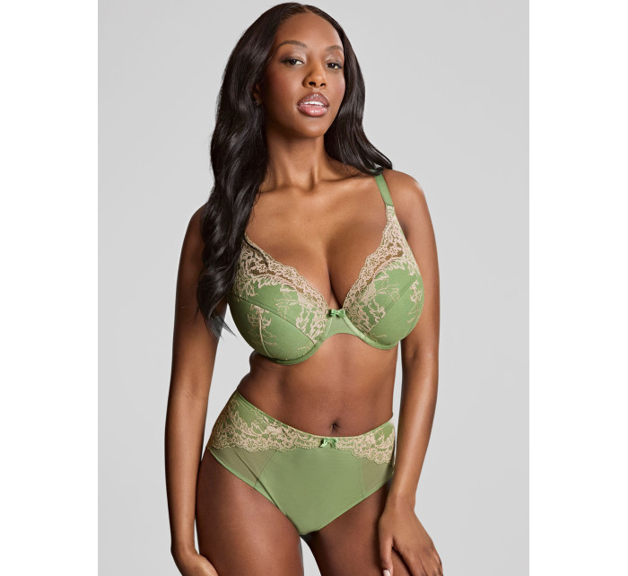 Panache Ana High Apex Plunge sage/sand 9397