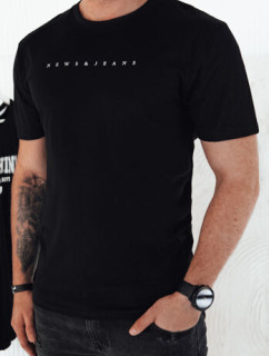 Pánské tričko s potiskem černé Dstreet RX5476