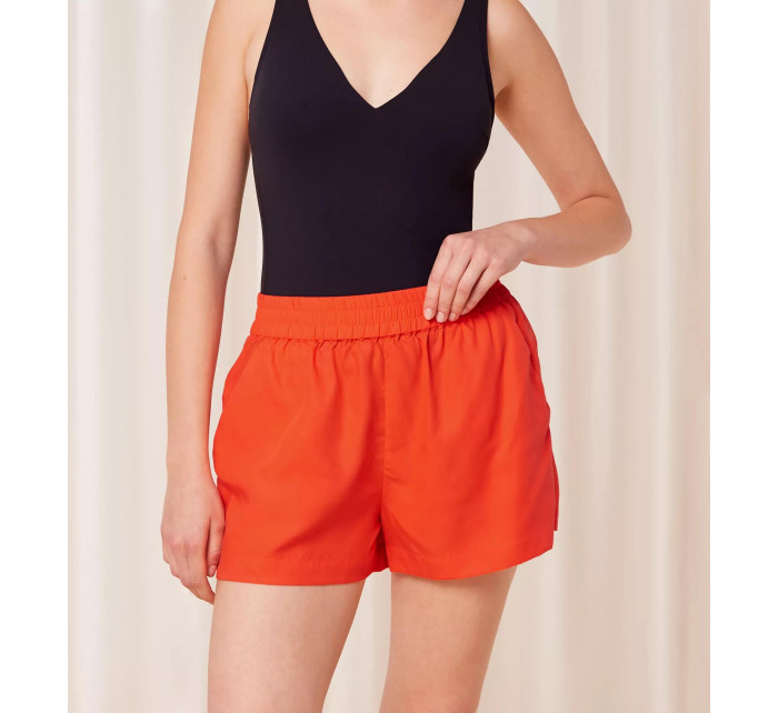 Dámské plážové šortky Beach MyWear SHORTS 01 sd - RED - oranžové 6714 - TRIUMPH