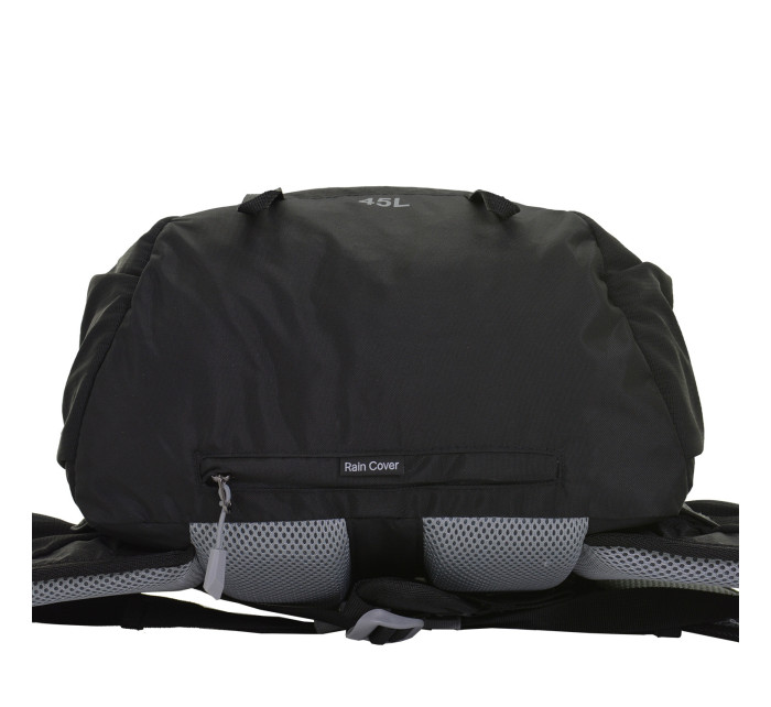 Outdoorový batoh s pláštěnkou 45l ALPINE PRO LESEBE black