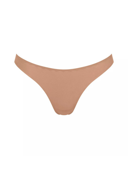 Dámské tanga BODY ADAPT Twist Brazil  BROWN hnědá  model 18423658 - Sloggi