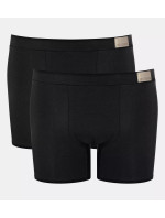 Pánské boxerky GO Natural Short C2P - BLACK - černé 0004 - SLOGGI