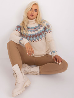 Sweter PM SW model 18949370 jasny beżowy - FPrice