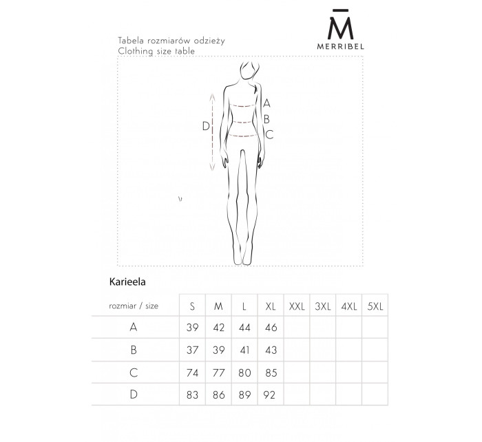 červené šaty  model 17571361 - Merribel