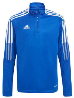Dětská fotbalová mikina Tiro 21 Training Top Youth Jr model 18310254 Modrá Adidas - B2B Professional Sports