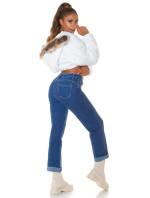 Sexy used look push up flarred jeans