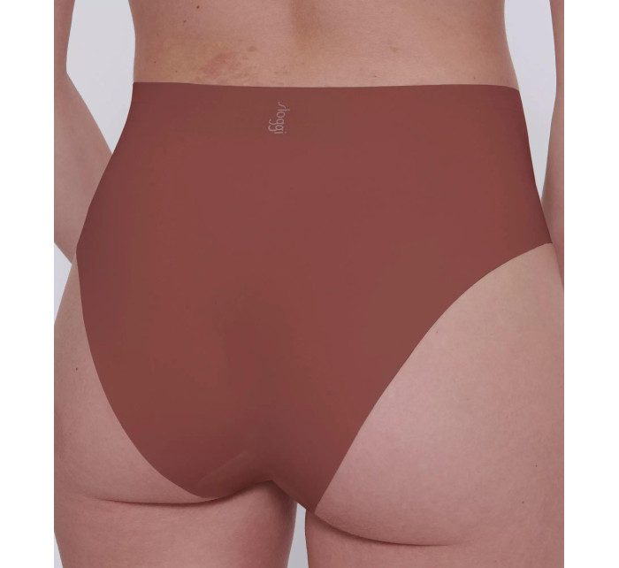 Dámské kalhotky ZERO Feel 2.0 High waist - BROWN - hnědé 7505 - SLOGGI