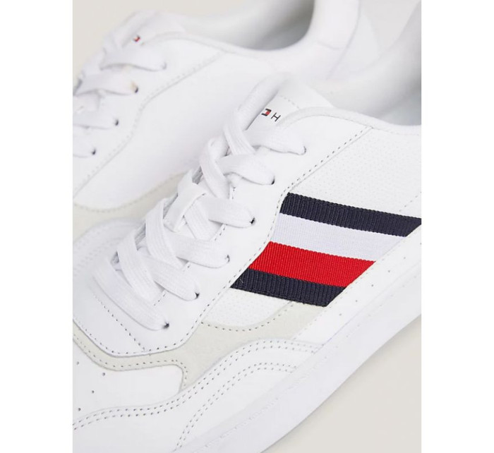 Tommy Hilfiger Court Cupsole Retro Lth Stripes M FM0FM04828YBS boty