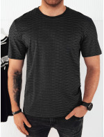 Pánské tričko s potiskem černé Dstreet RX5398