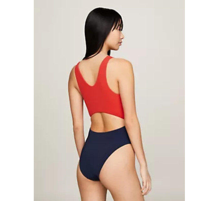 Dámské šaty Close to Body CUT OUT ONE PIECE UW0UW05106XM9 - Tommy Hilfiger