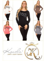 Trendy Koucla pulli LONDON s krajkou