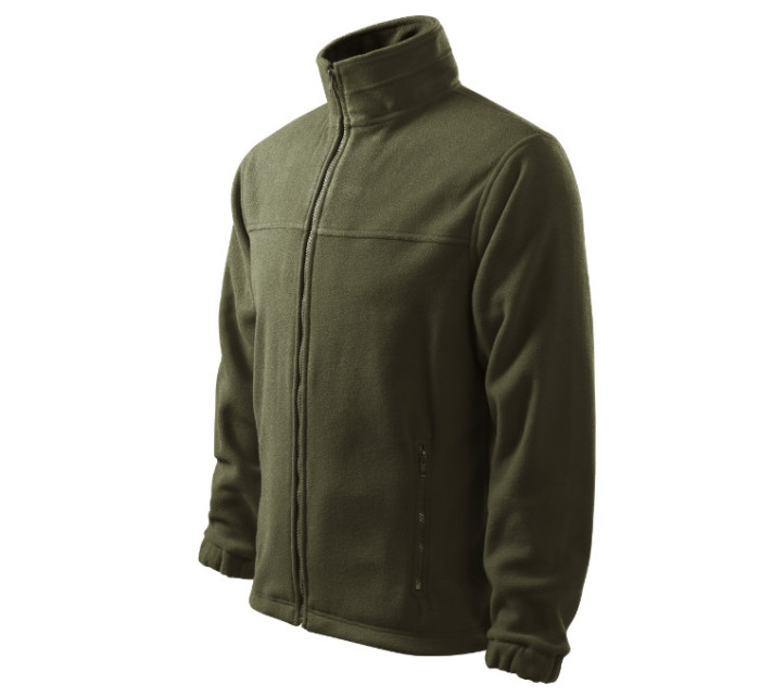 Jacket fleece pánský military