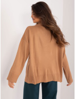 Sweter BA SW model 19676047 camelowy - FPrice