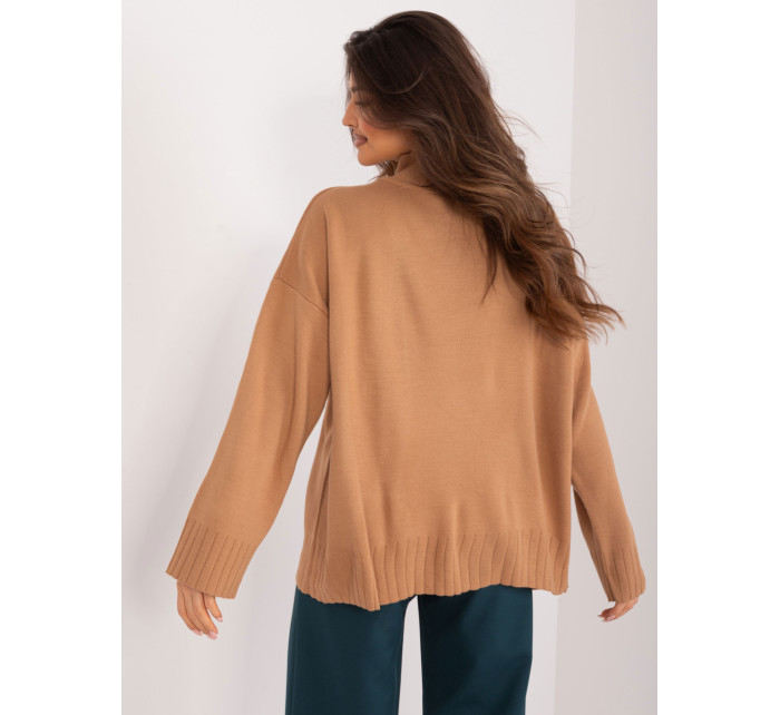 Sweter BA SW model 19676047 camelowy - FPrice