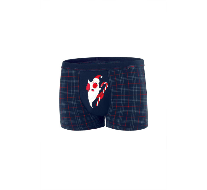 Boxerky Santa Claus 007/61 Navy Blue - Cornette