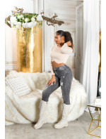 Sexy Musthave Highwaist Push-Up Jeans Used Look