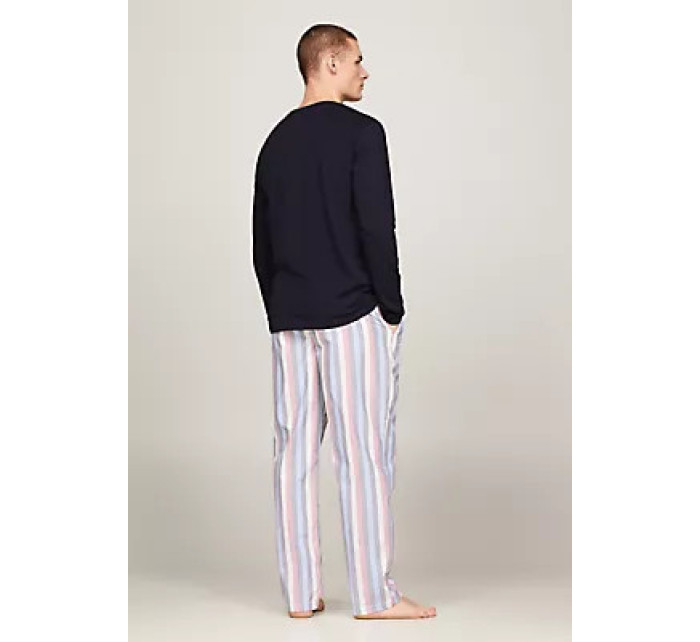 Pánské pyžamo LS PANT WOVEN SET PRINT UM0UM028910U7 - Tommy Hilfiger