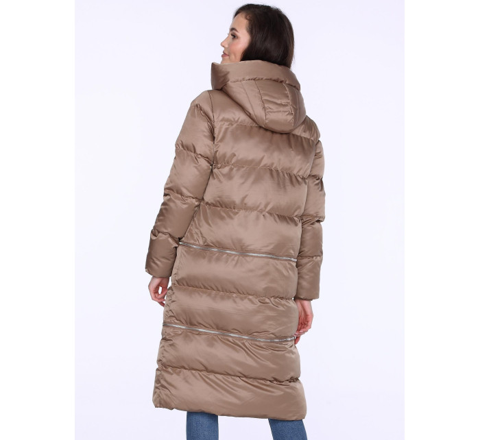 PERSO Coat BLH220031F Béžová barva