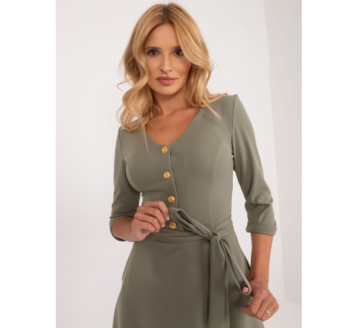 Sukienka LK SK 507785.65 khaki