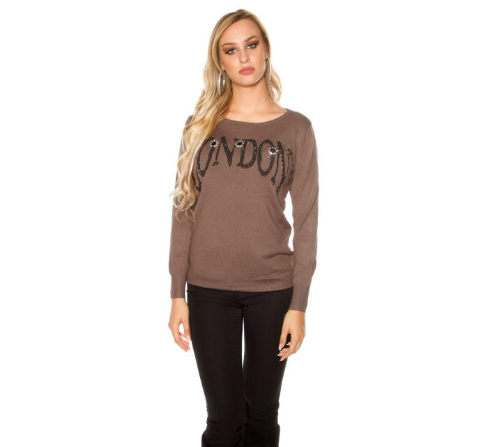 Trendy Koucla pulli LONDON s krajkou