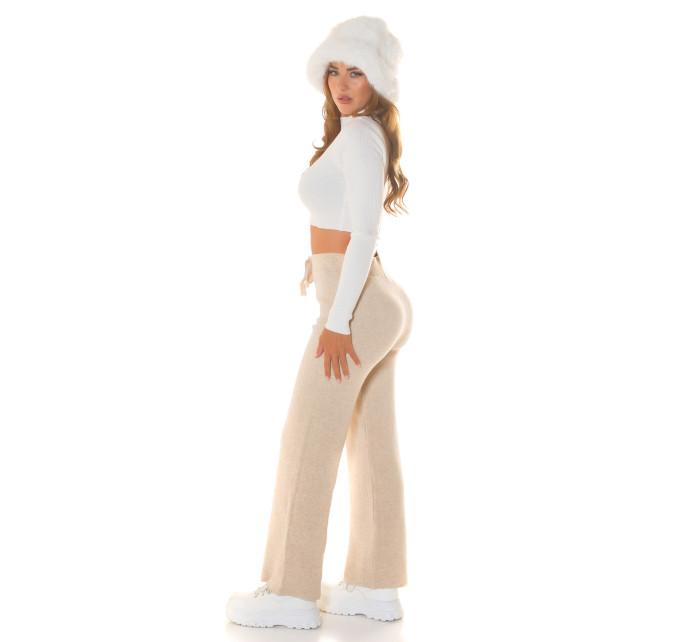 Sexy Highwaist knitted pants model 20595692 Loungewear Style - Style fashion