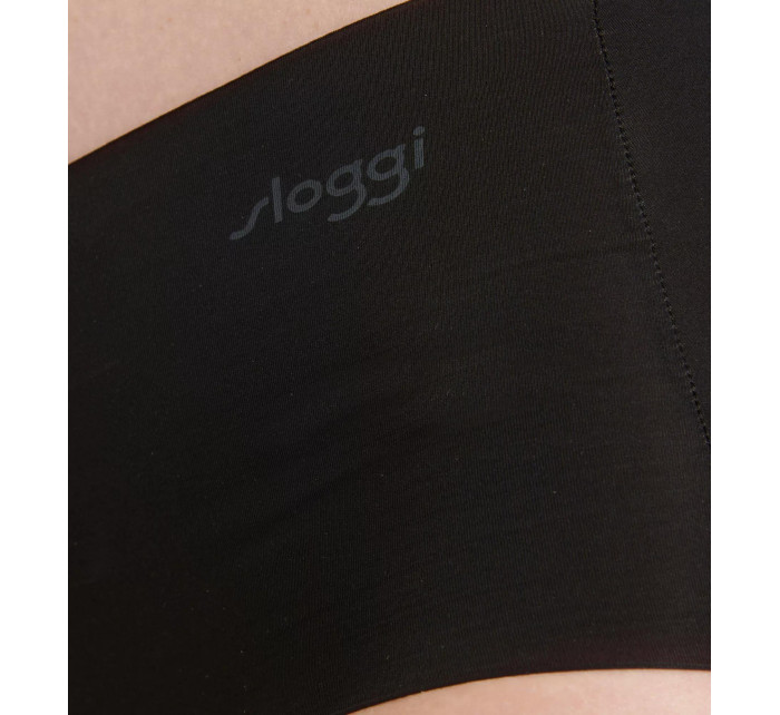 Dámské kalhotky ZERO Microfibre 2.0 Short 2P - BLACK - černé 0004 - SLOGGI