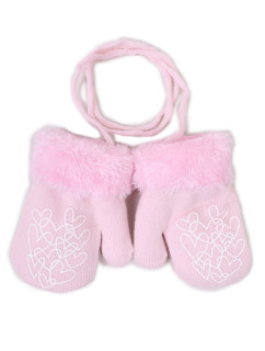 Gloves model 20676632 Pink - Yoclub