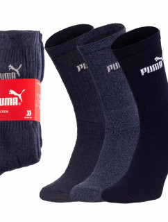 Puma 3Pack Ponožky 883296 Námořnická modrá