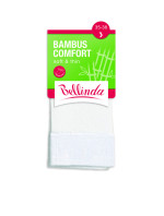 Dámské bambusové ponožky BAMBUS model 15437070 COMFORT SOCKS  bílá - Bellinda