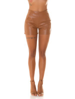 Sexy Highwaist faux leather Shorts