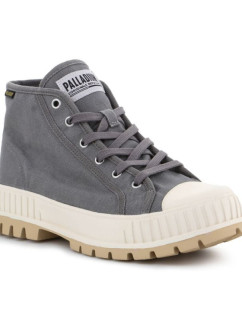 Unisex Pallashock Mid OG Granite Gray U 76681-070-M - Palladium