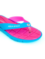 AQUA SPEED Bazénové pantofle Bali Pink/Blue