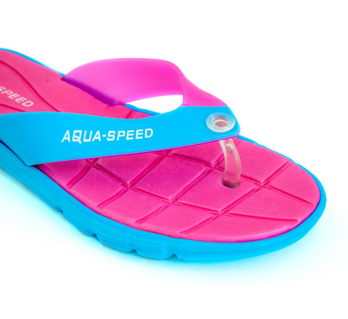 AQUA SPEED Bazénové pantofle Bali Pink/Blue