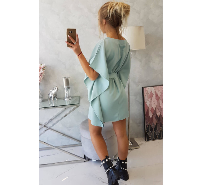 Šaty batwings Oversize mint