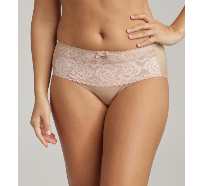 Dámské krajkové kalhotky FLOWER model 20491792 MIDI BRIEF  tělová - Playtex