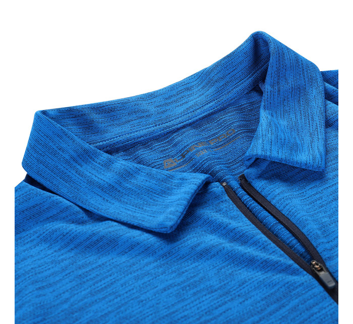 Pánské rychleschnoucí polo triko ALPINE PRO DONN electric blue lemonade