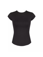 sloggi GO Ribbed T-Shirt - BLACK - SLOGGI BLACK - SLOGGI