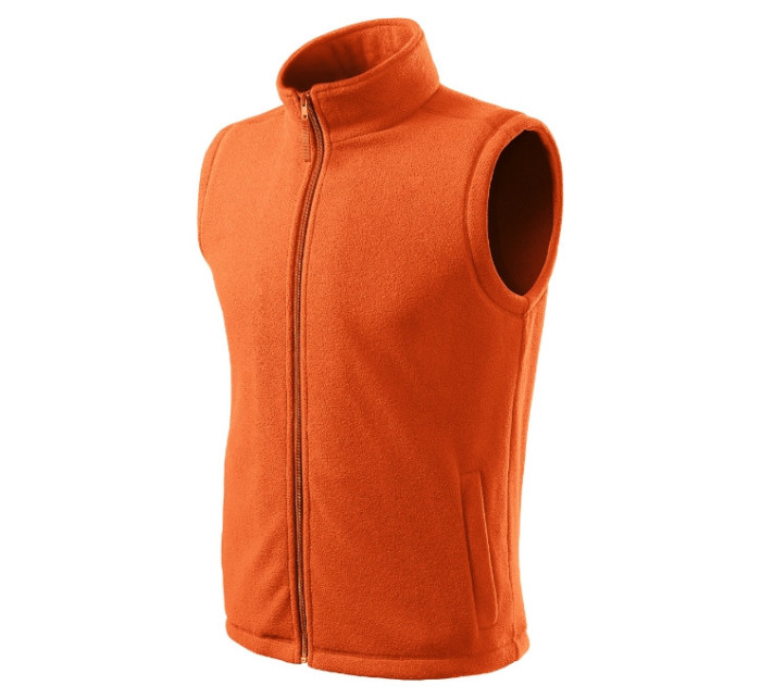 Next fleece vesta unisex oranžová