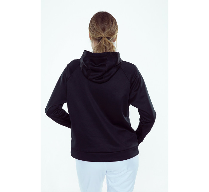 Drsná mikina Radical Sportovní mikina s kapucí Zip Black