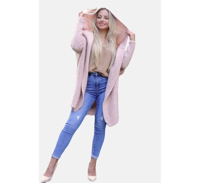 Cardigan model 20754478 Dirty Pink - Merribel