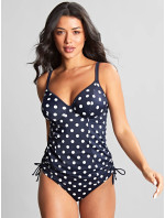 Vrchní díl plavek Swimwear Anya Riva Spot Balconnet Tankini navy/vanilla SW1451