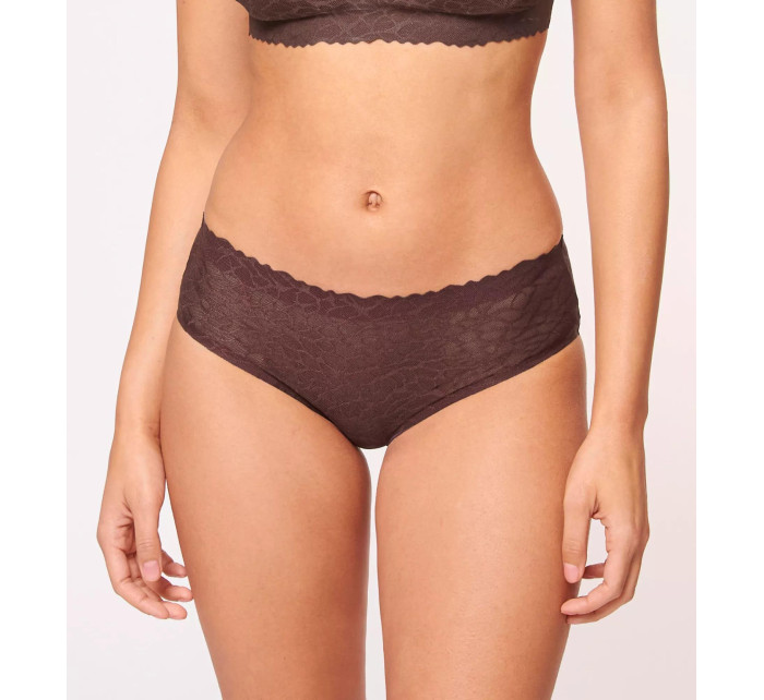 Bokové kalhotky Zero Feel Lace 2.0 Hipster - EBONY BROWN - hnědá 6231 - SLOGGI