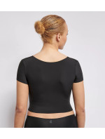 Dámský top ZERO Feel 2.0 Crop Top - BLACK - černý 0004 - SLOGGI