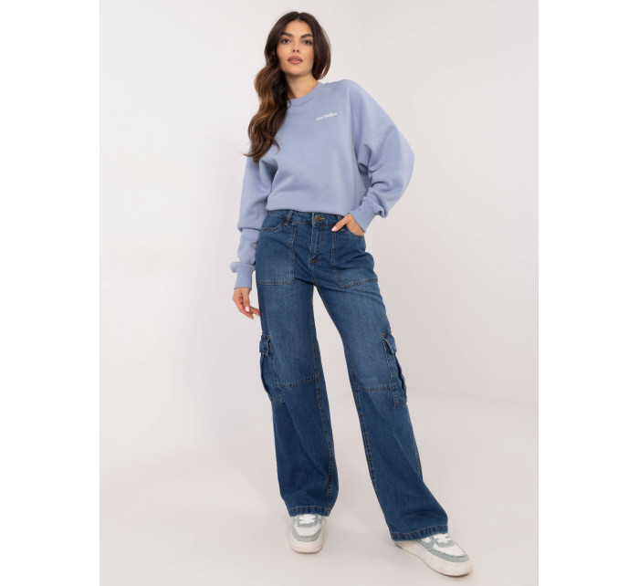 Spodnie jeans model 20613961 niebieski - FPrice